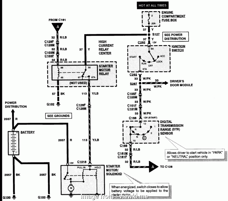 View 20 1999 Ford Ranger Starter Wiring Diagram