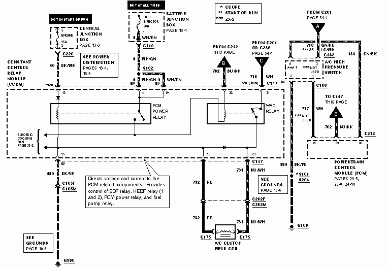 Where Do I Get A Wiring Diagram For A 1999 Ford Escort The Radio Air 