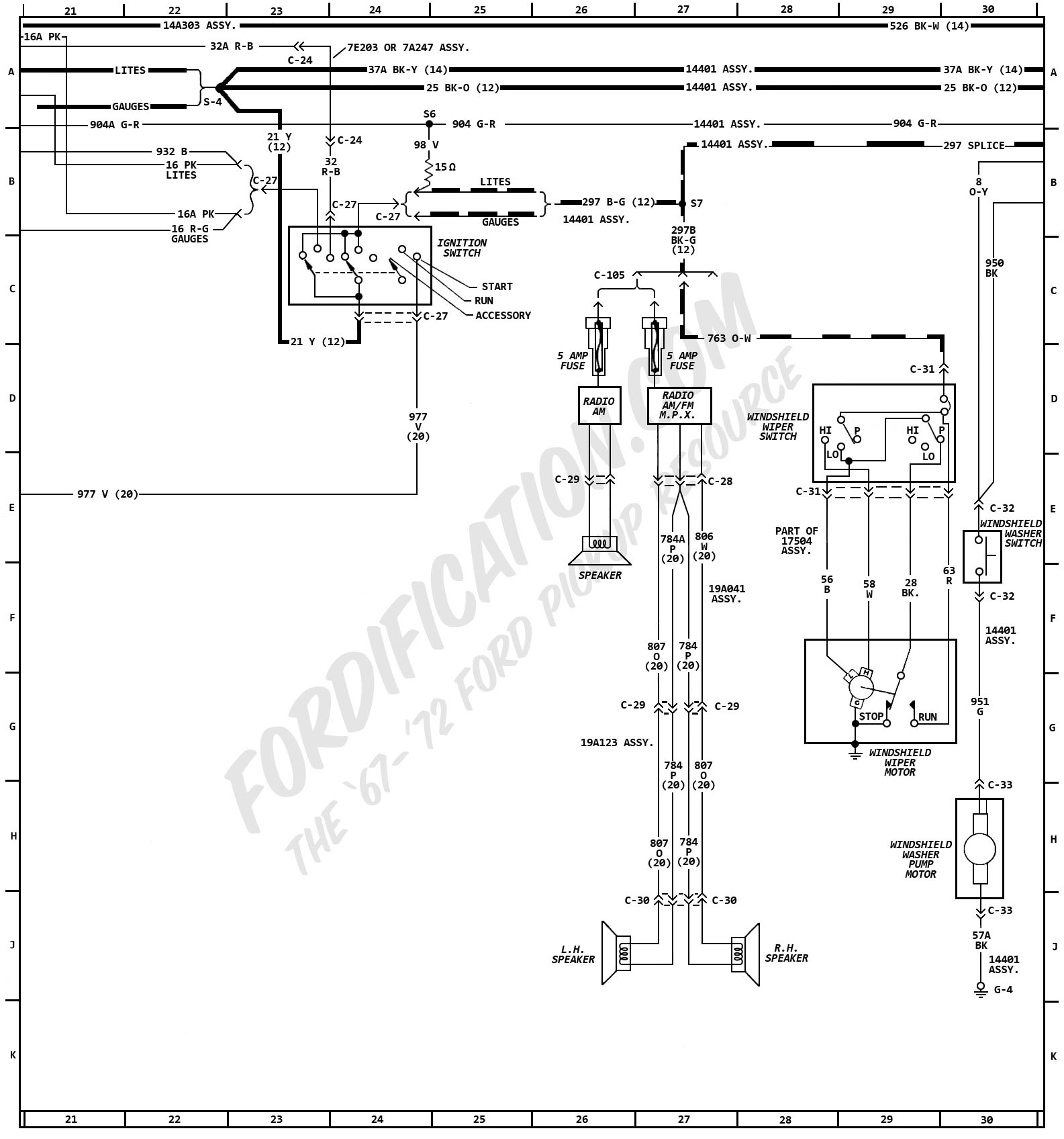 Wiring Schematic For 1971 Bronco Early Bronco Hq Is About 1966 77 