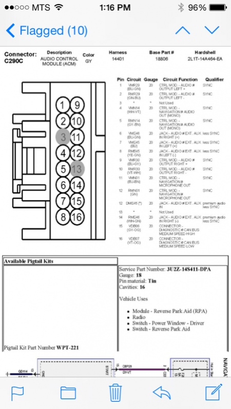 1963 Ford Radio Wiring Diagram