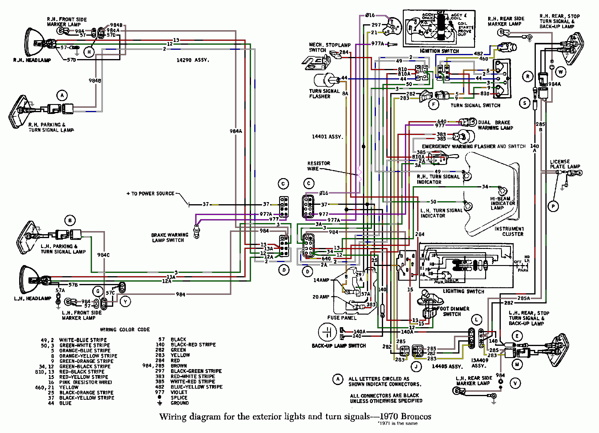 1966 Ford Pinto Wiring Diagram