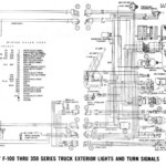 1967 Ford F 100 350 Complete Exterior Lights And Turn Signals Wiring