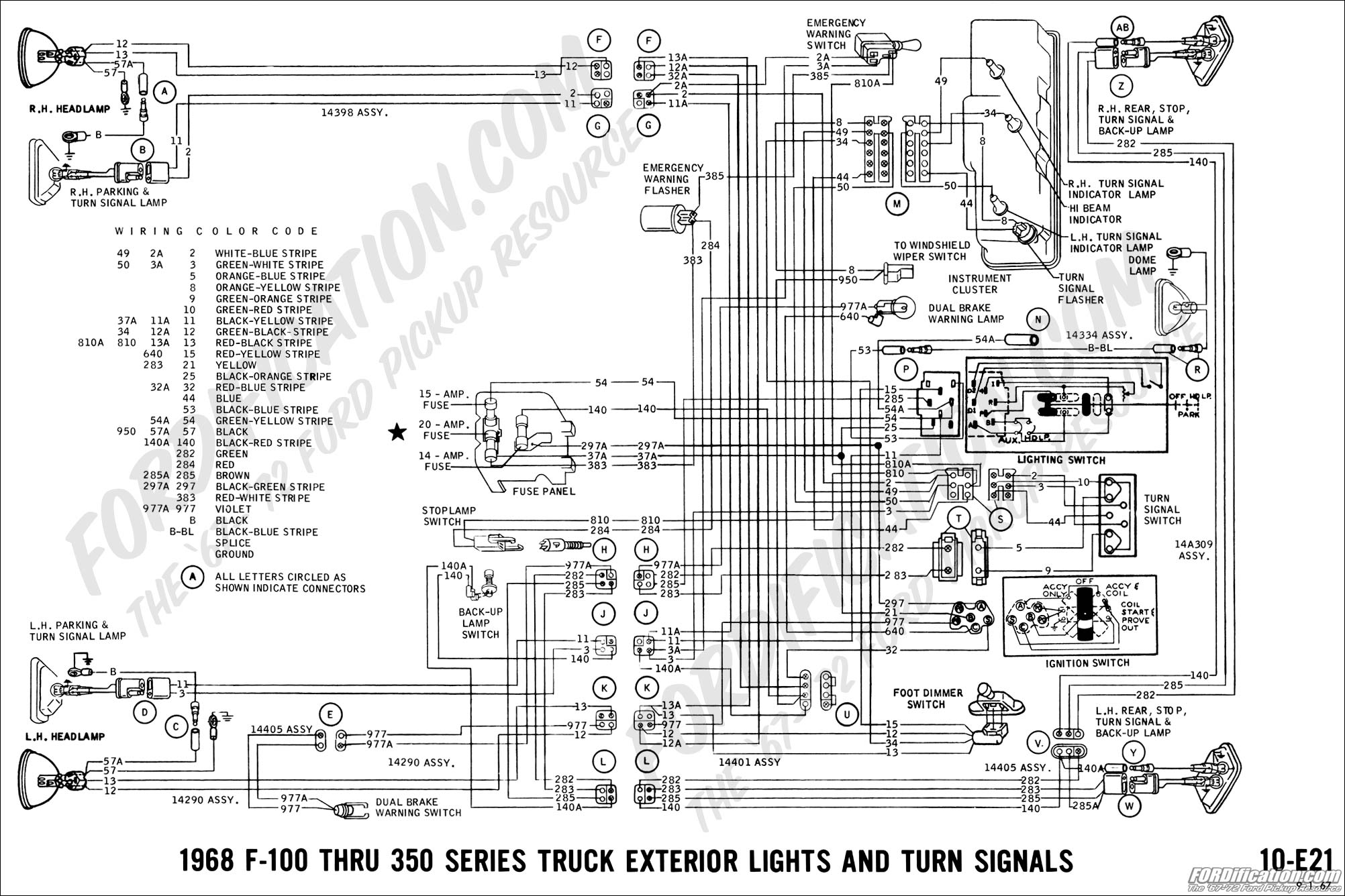 1968 F100 Turn Signals Working Like Hazards Ford Truck Enthusiasts