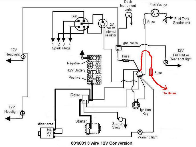 1975 Ford Tractor 2600 Headlight Wiring Diagram