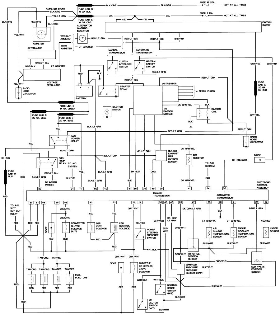 1988 Ford Bronco Ii Wiring Diagram Wiring Diagram