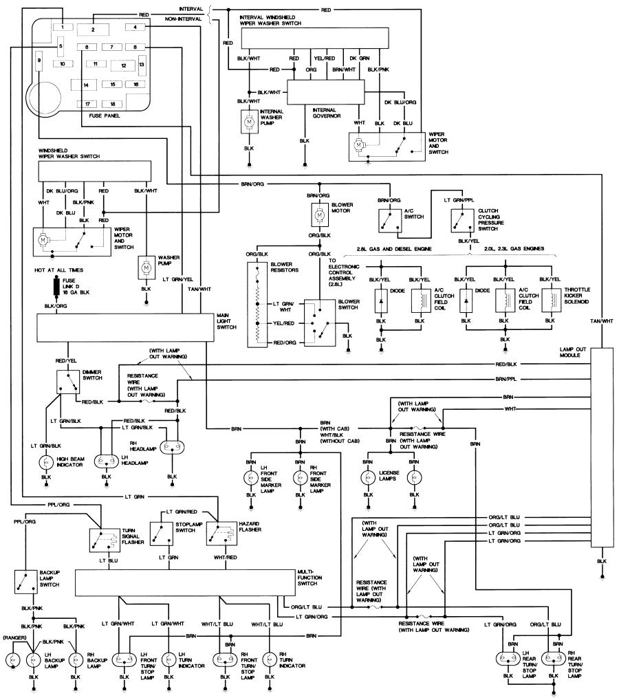 1989 Ford Bronco Wiring Diagram Shuriken mod