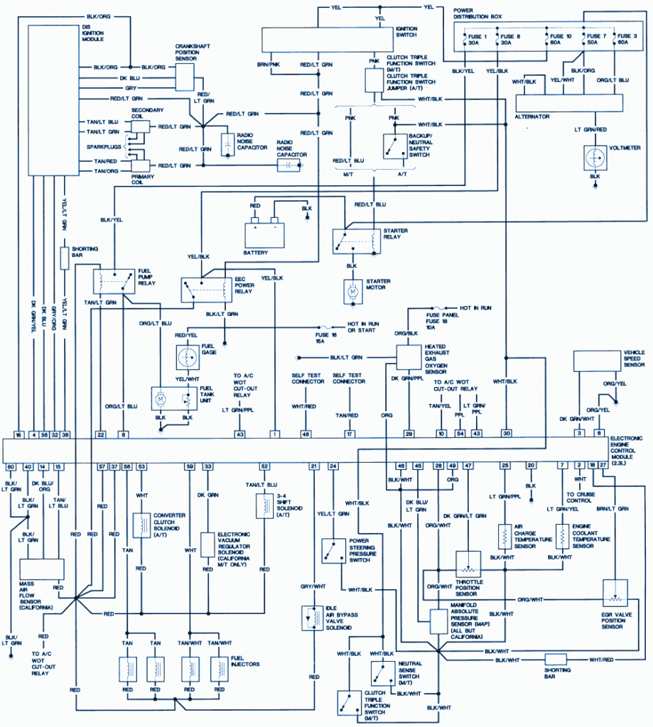 1990 Ford Ranger Wiring Diagram Diagram And Circuit