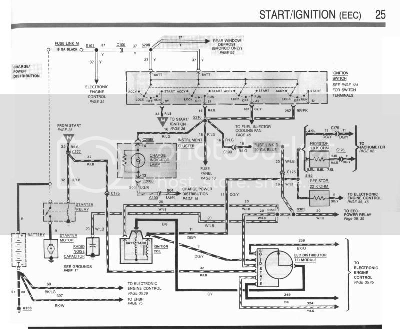 1991 Ford F350 Wiring Schematic