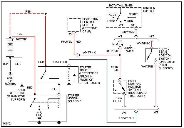 1993 Ford Tempo Engine Diagram