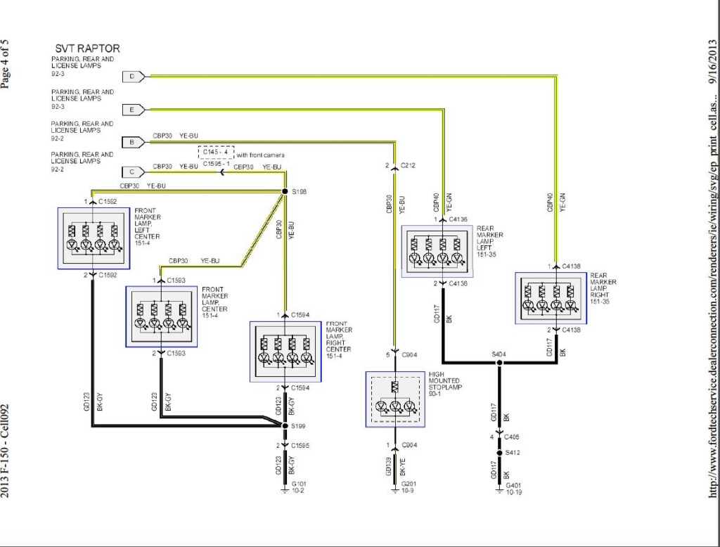 1994 Ford F 350 Wiring Diagram Tail Lights Also Schematic And Wiring 