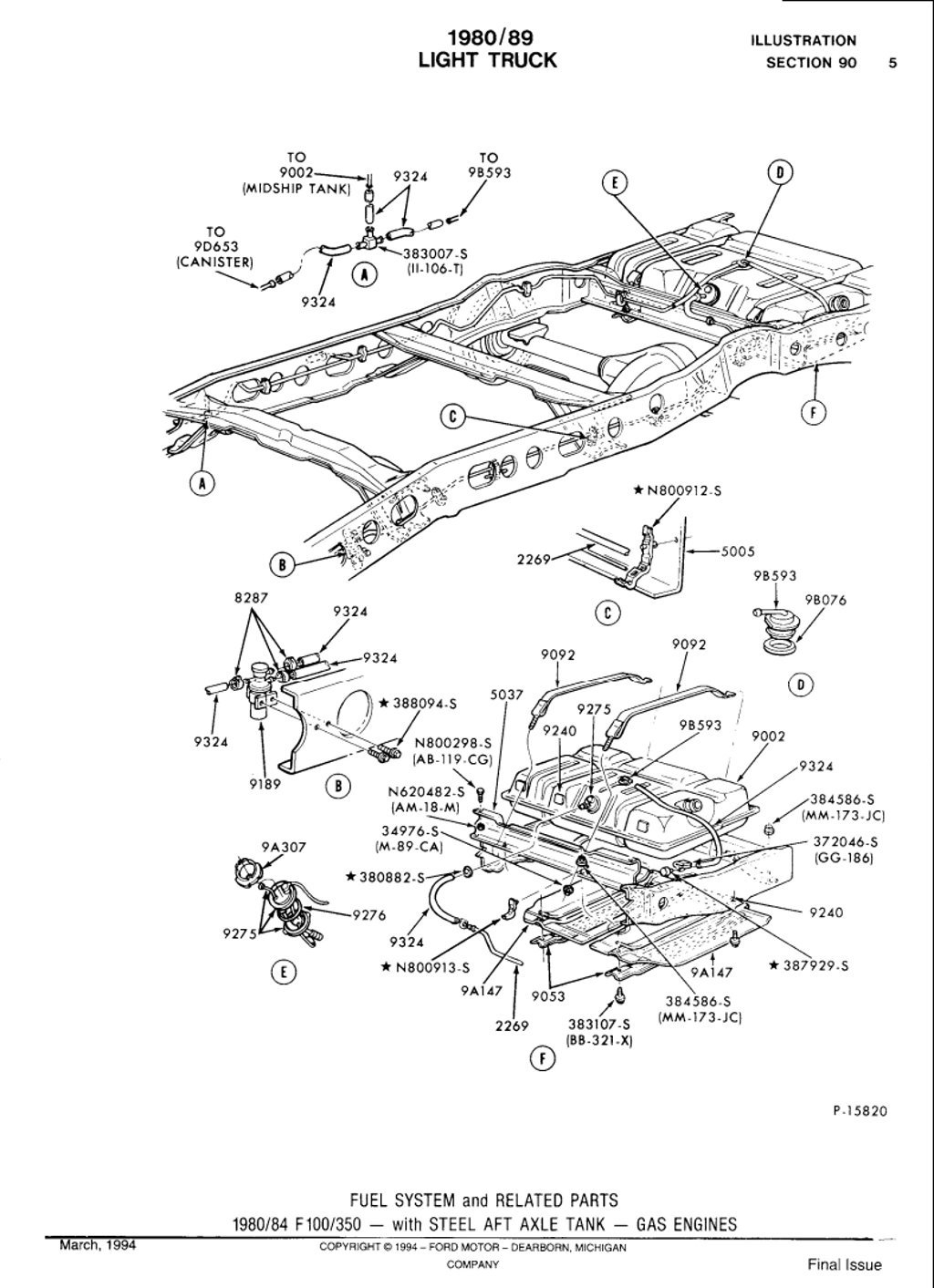 1994 Ford F150 Fuel System Diagram