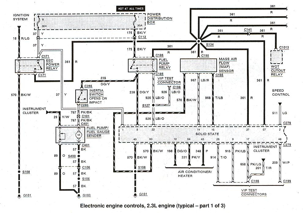 1994 Ford Ranger Radio Wiring Diagram 14