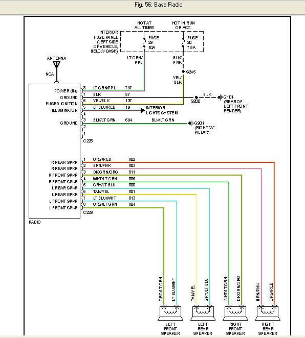 1997 Ford Expedition Radio Wiring Diagram Beccaobergefell