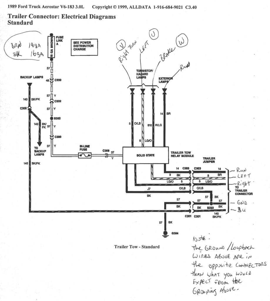 1997 Ford F150 Headlight Switch Wiring Diagram CIKERI