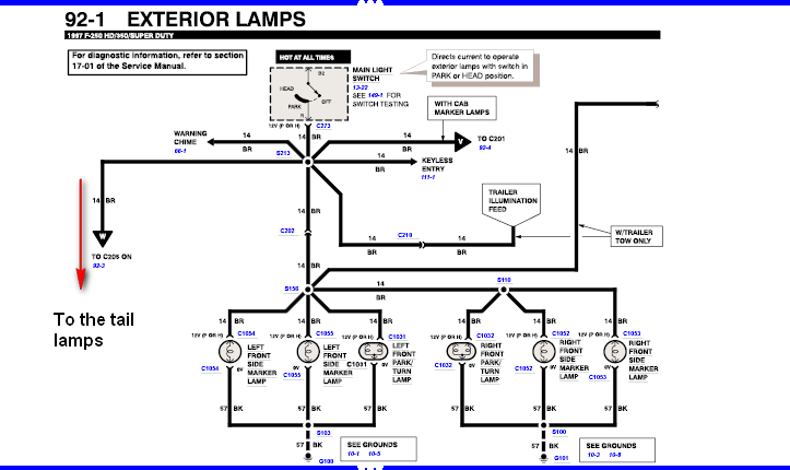 1997 Ford F350 Brake Light Wiring Diagram Wiring Diagram