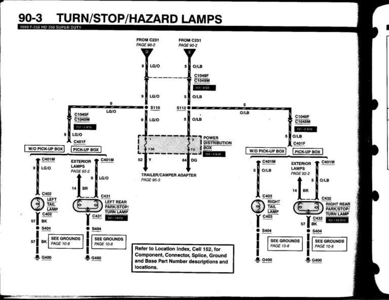 1997 Ford F350 Tail Light Wiring Diagram Collection Wiring Collection