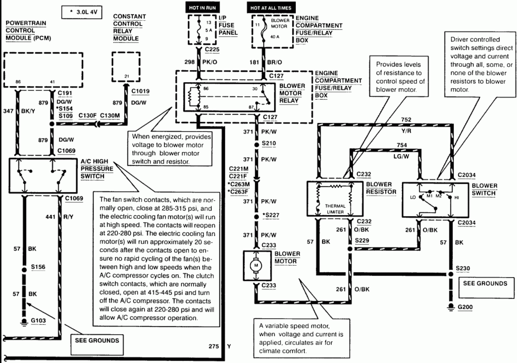 1997 Taurus Wiring Diagram Diagram Database