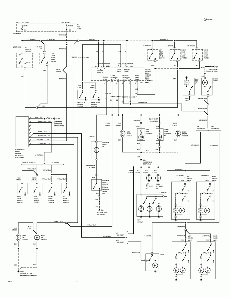 1998 Ford Taurus Speaker Wiring