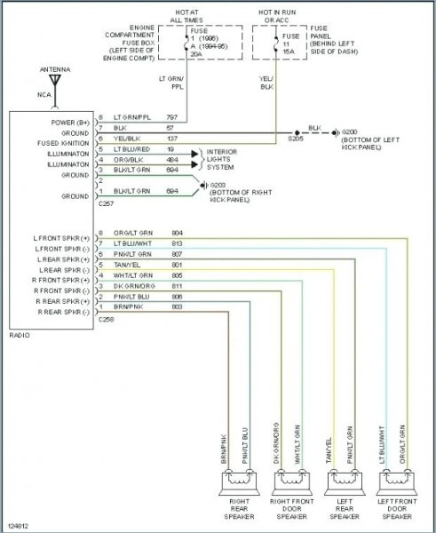 2000 Ford F150 Radio Wiring Diagram