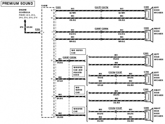 2001 Ford F150 Xlt Radio Wiring Diagram Wiring Diagram