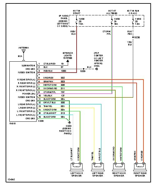 2002 Ford Ranger Radio Wiring Diagram Database Wiring Collection