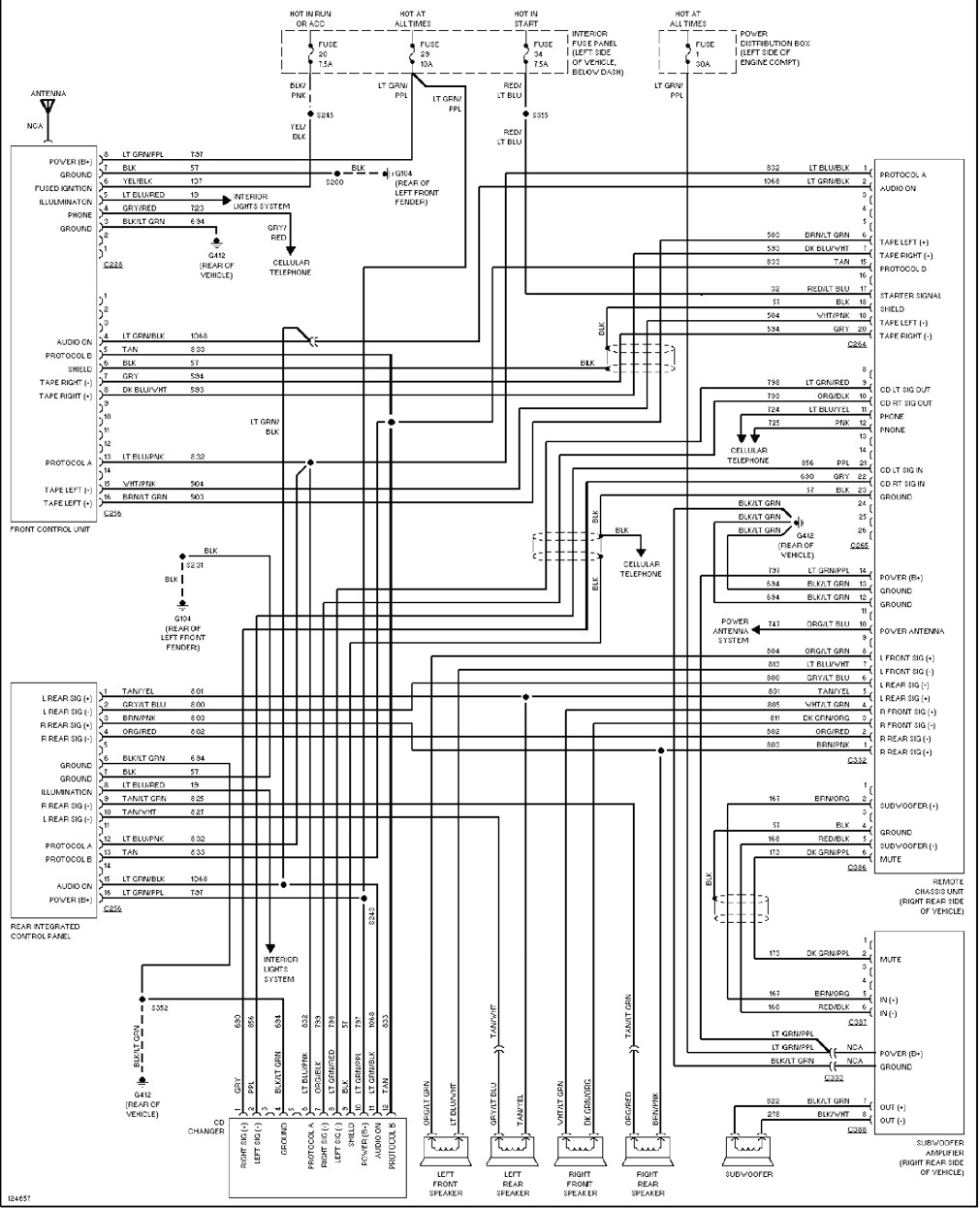 2002 Ford Ranger Stereo Wiring Diagram