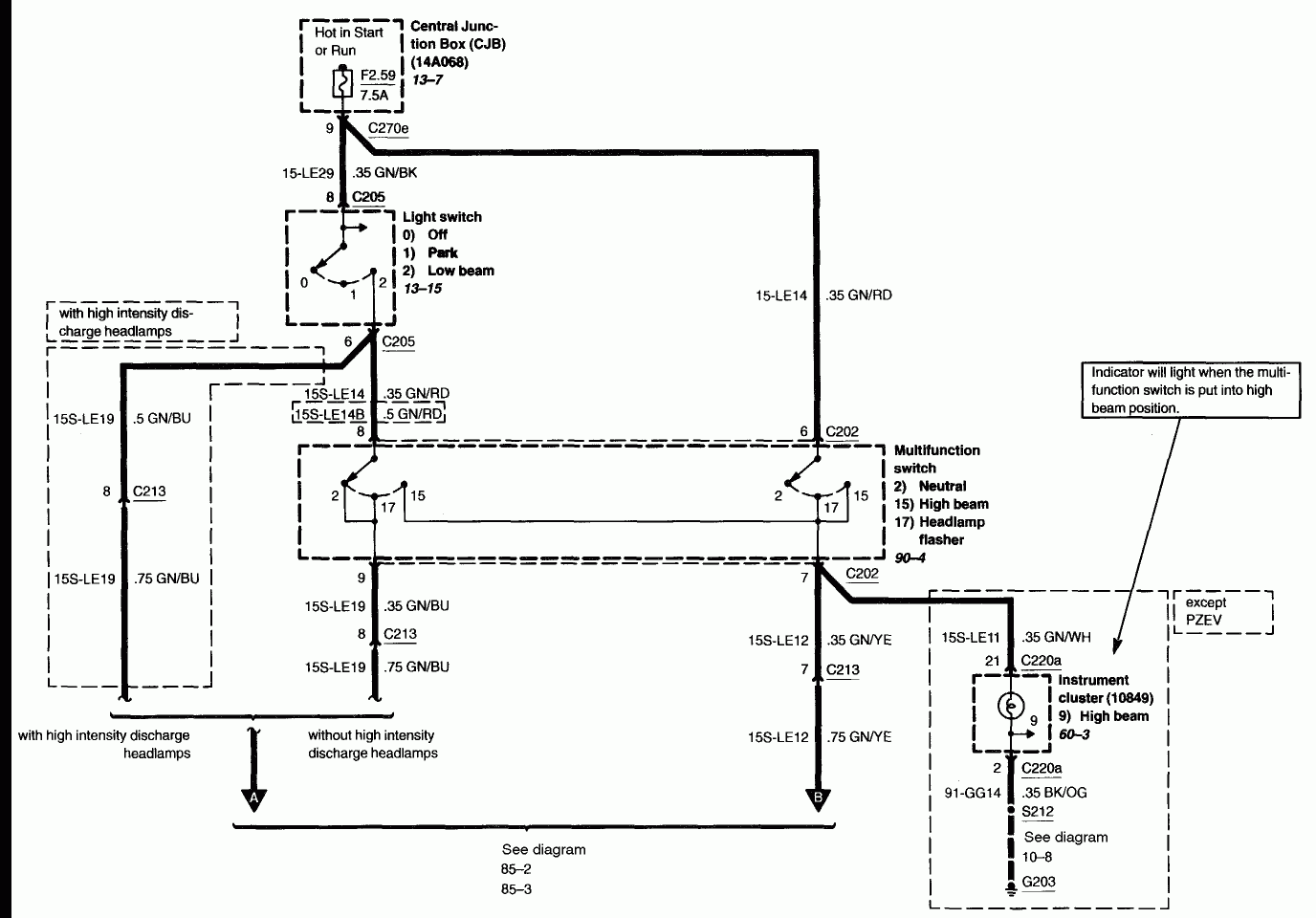 2003 Ford Focus Mk1light Bar Wiring Diagram