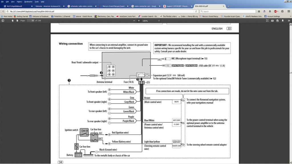 2004 Ford Crown Victoria Radio Wiring Diagram Database Wiring Diagram 