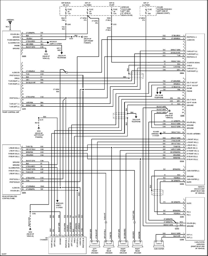 2004 Ford Explorer Radio Wiring Diagram Cadician s Blog