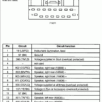 2006 Ford Escape Stereo Wiring Diagram Images Wiring Diagram Sample