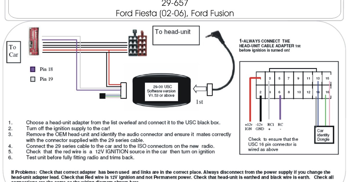 2012 Ford Fiesta Stereo Wiring Diagram