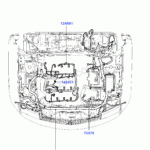 2013 Ford Edge Cooling Fan Module