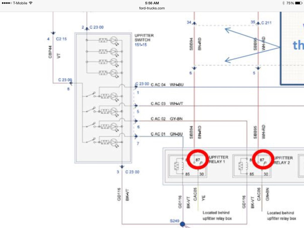 2013 Ford Upfitter Switch Wiring Diagram