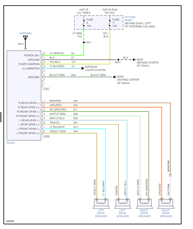 2014 Ford Mustang Stereo Wiring Diagram