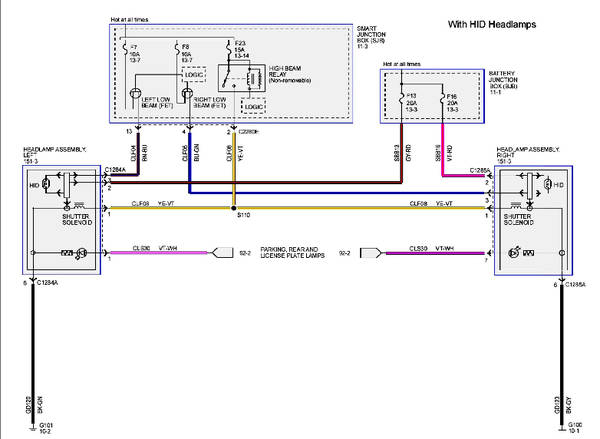 2017 Ford Fusion Headlight Wiring Diagram Wiring Diagram