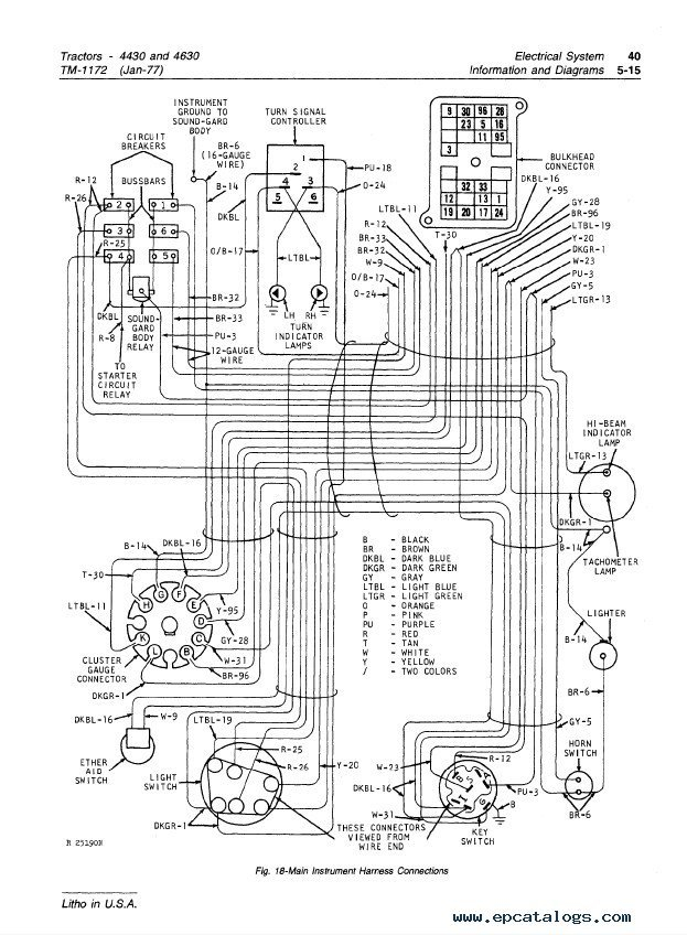 4630 Ford Tractor Ignition Switch Wiring Diagram Wiring View And 