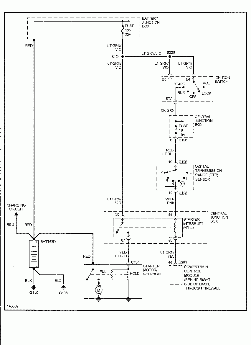 95 Windstar Engine Wiring Diagram