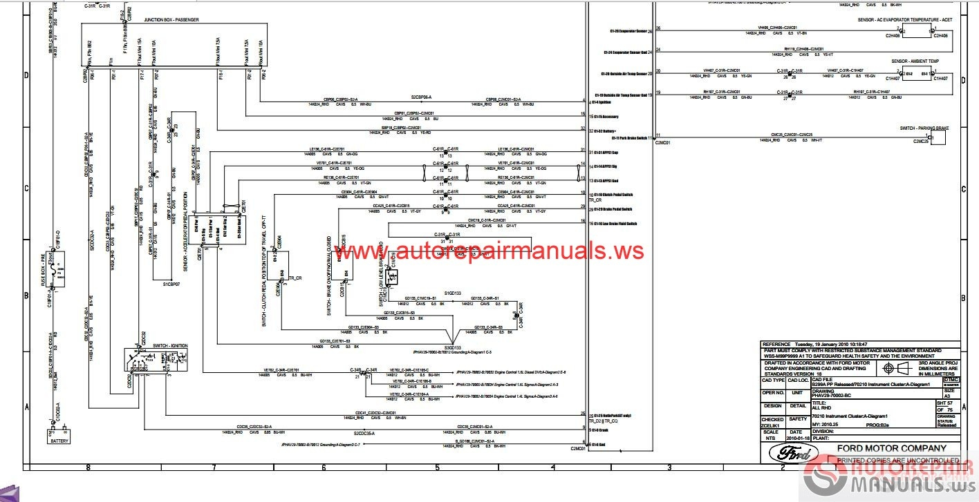 AAMIDIS blogspot Wiring Diagram Ford Fiesta 2009