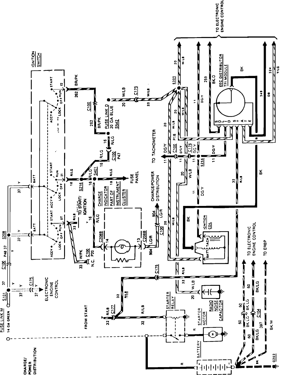 Do You Have A Wiring Diagram For A 1987 F250 With A To Be Specific I 