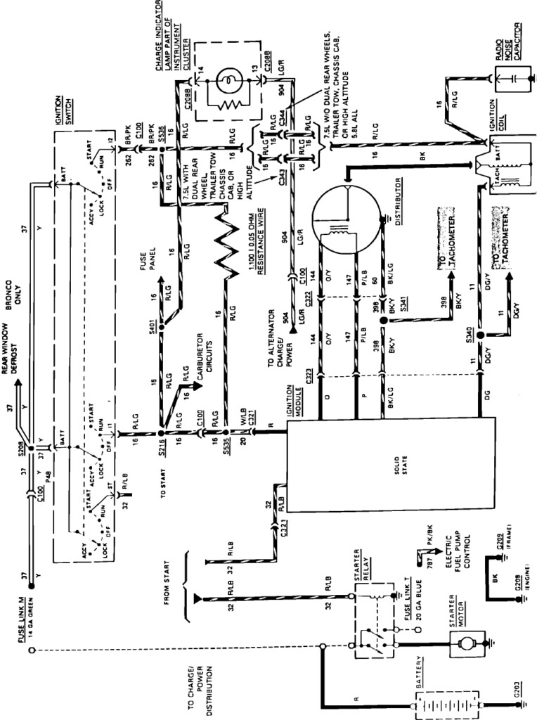 Do You Have A Wiring Diagram For A 1987 F250 With A To Be Specific I 