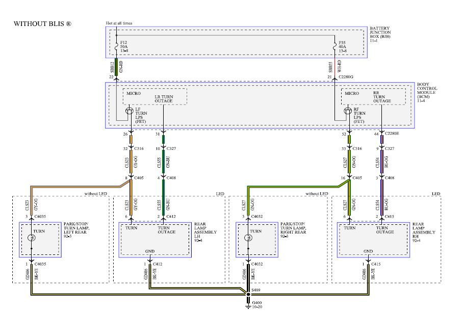 F250 Super Duty Tail Light Wiring Diagram Electrical Wiring Diagram Guide