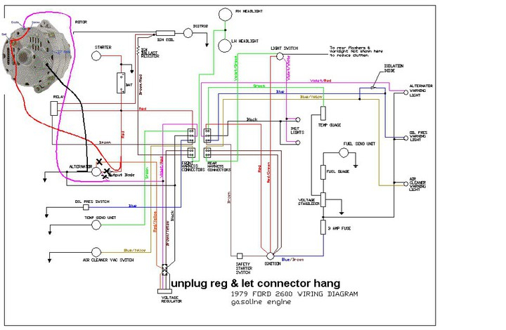 Ford 4600 Tractor Parts Diagram