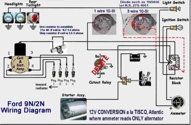 Ford 8N 12 Volt Wiring Diagram Images Wiring Collection