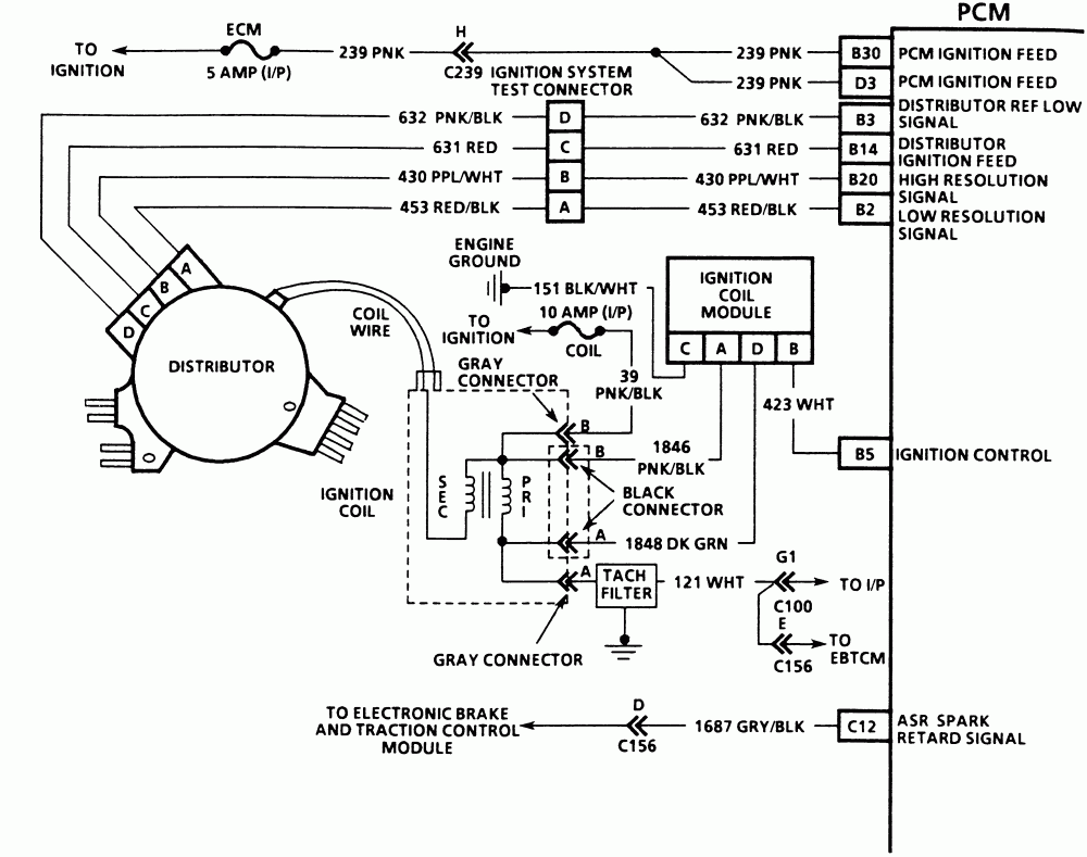 Ford Ignition Control Module Wiring Diagram Cadician s Blog