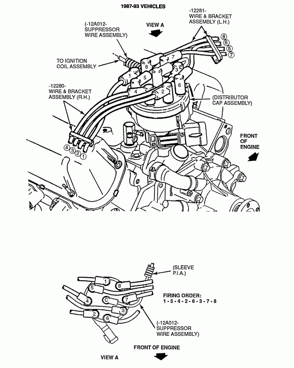 Ford Mustang Ignition Wiring Diagram