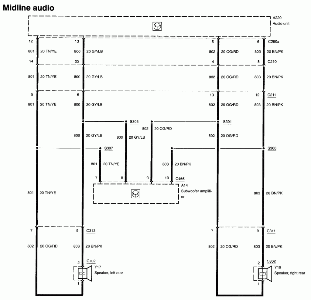 I Need The Wireing Diagram For A Ford Cd Cassette Radio Yu3f 18c868 