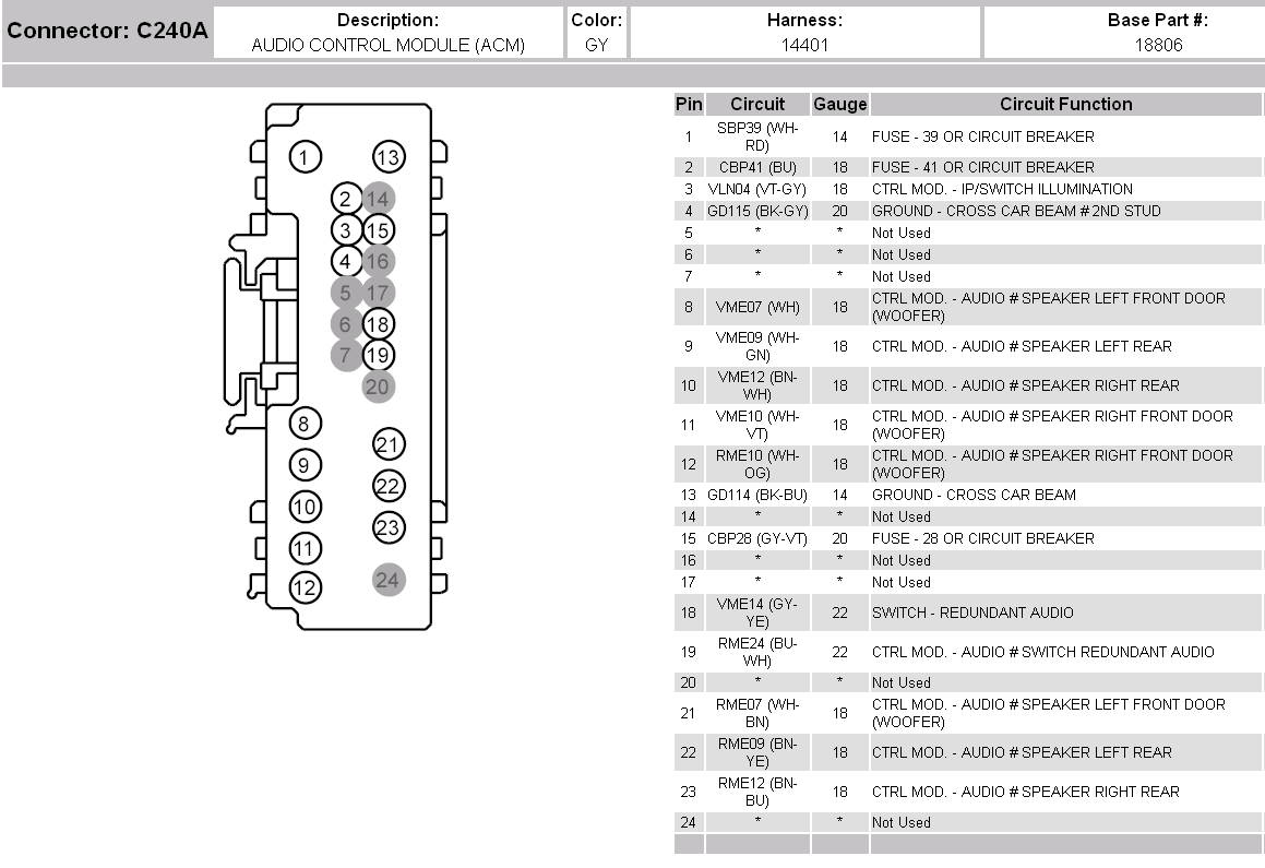 Lokking For A Wiring Diagram For The Dash On A 2008 Ford F350