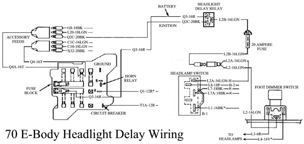 Mopar Headlight Switch Wiring Diagram Wiring Diagram