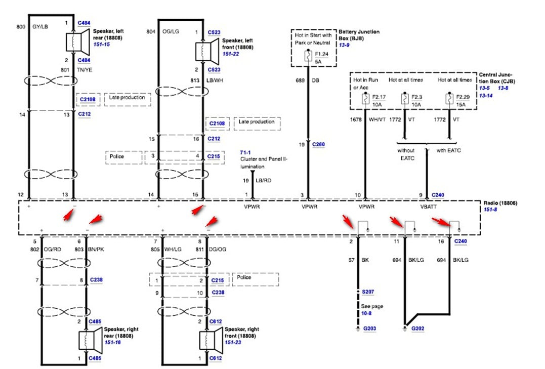 Need Wiring Diagram For 2006 Crown Victoria Police Interceptor Radio 