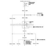 Part 1 Ford Ignition System Circuit Diagram 1992 1993 Ford F150 F250